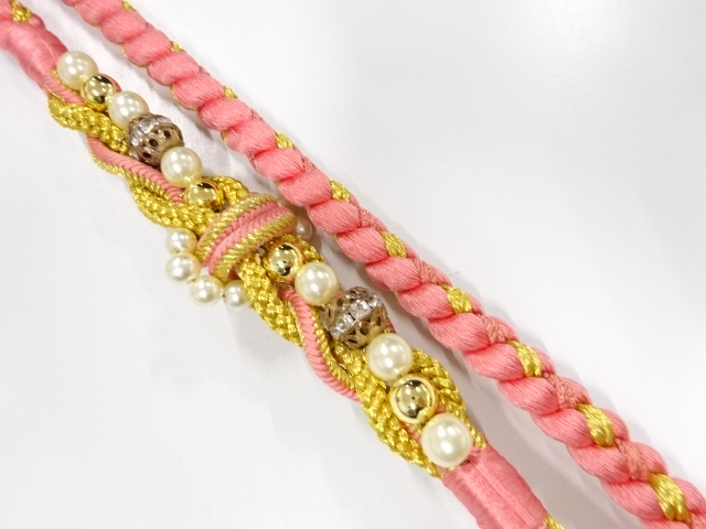 JAPANESE KIMONO / OBIJIME CORD FOR FURISODE 